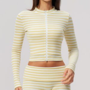 Striped sports jacket