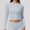 Striped sports jacket
