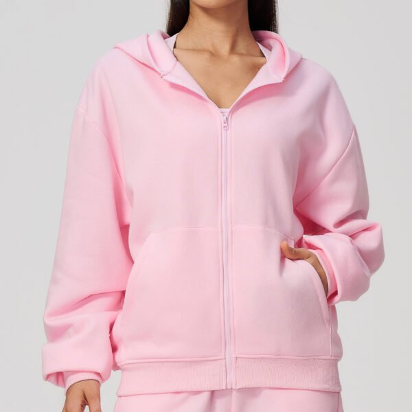 Casual zip-up sports jacket