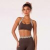 Halter-neck lace top