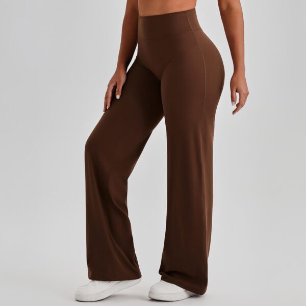 Naked-Feel Wide-Leg Fitness Pants