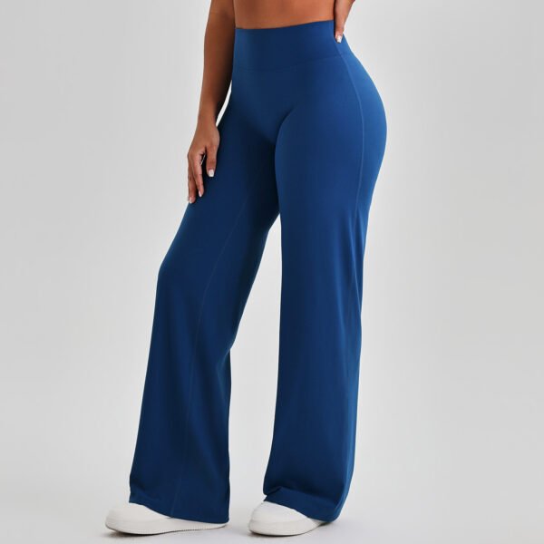 Naked-Feel Wide-Leg Fitness Pants