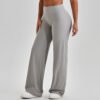 Naked-Feel Wide-Leg Fitness Pants