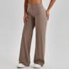 Naked-Feel Wide-Leg Fitness Pants