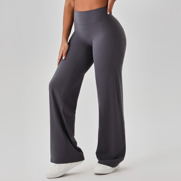 Naked-Feel Wide-Leg Fitness Pants