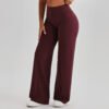 Naked-Feel Wide-Leg Fitness Pants