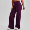 Naked-Feel Wide-Leg Fitness Pants