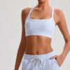 Form-fitting yoga tank top