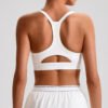 Form-fitting yoga tank top