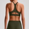 Form-fitting yoga tank top