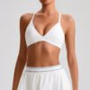 Spaghetti-strap sports bra