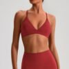 Spaghetti-strap sports bra