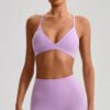 Spaghetti-strap sports bra