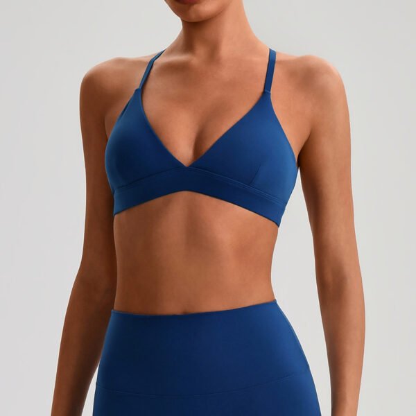 Spaghetti-strap sports bra