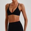 Spaghetti-strap sports bra