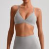 Spaghetti-strap sports bra