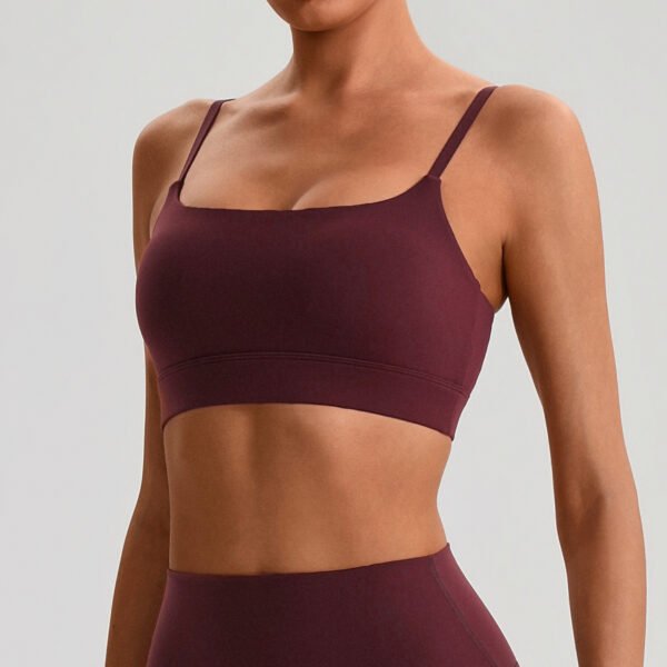 Nude-feel quick-dry camisole bra