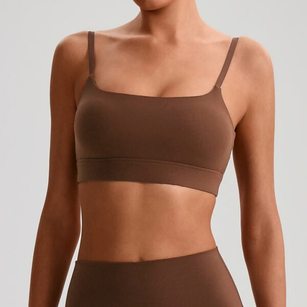 Nude-feel quick-dry camisole bra