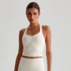 Brushed quick-dry sports bra