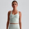 Brushed quick-dry sports bra