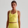 Brushed quick-dry sports bra