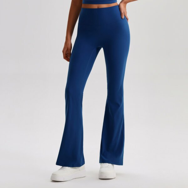Bare-feel Wide-leg Flared Pants