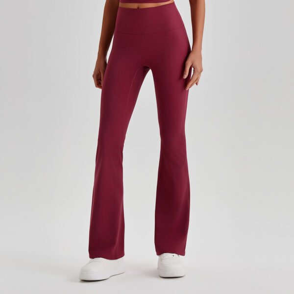 Bare-feel Wide-leg Flared Pants