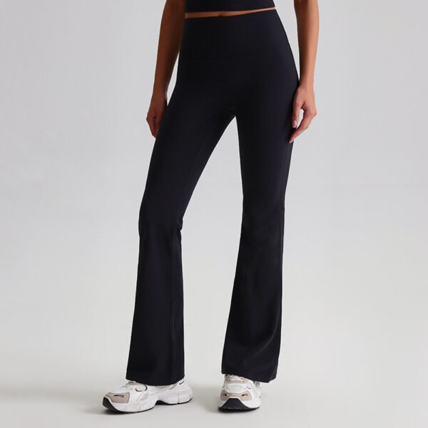 Bare-feel Wide-leg Flared Pants