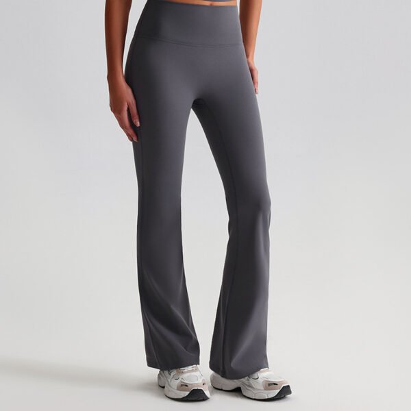 Bare-feel Wide-leg Flared Pants