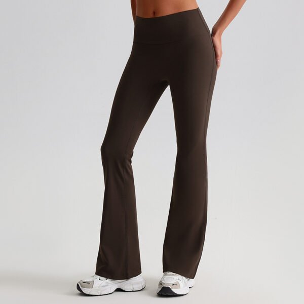 Bare-feel Wide-leg Flared Pants
