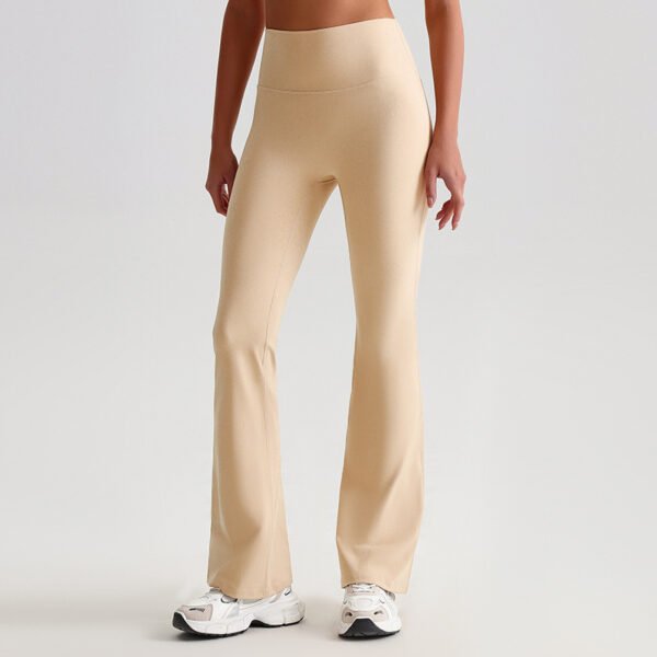 Bare-feel Wide-leg Flared Pants