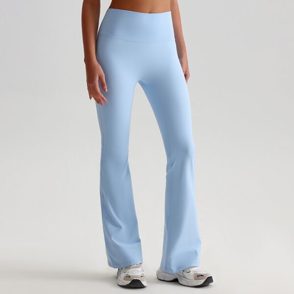 Bare-feel Wide-leg Flared Pants