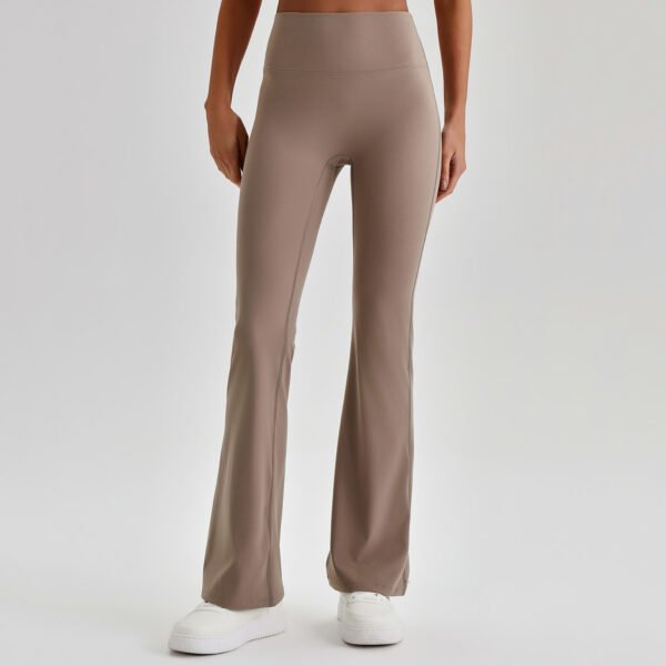 Bare-feel Wide-leg Flared Pants