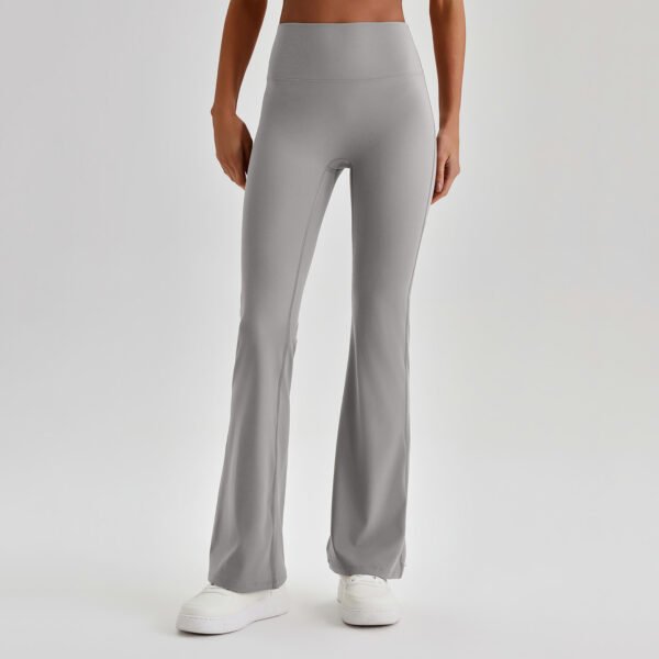 Bare-feel Wide-leg Flared Pants