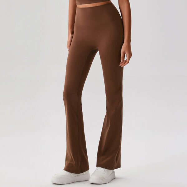 Bare-feel Wide-leg Flared Pants
