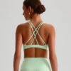 Naked-feel yoga bra