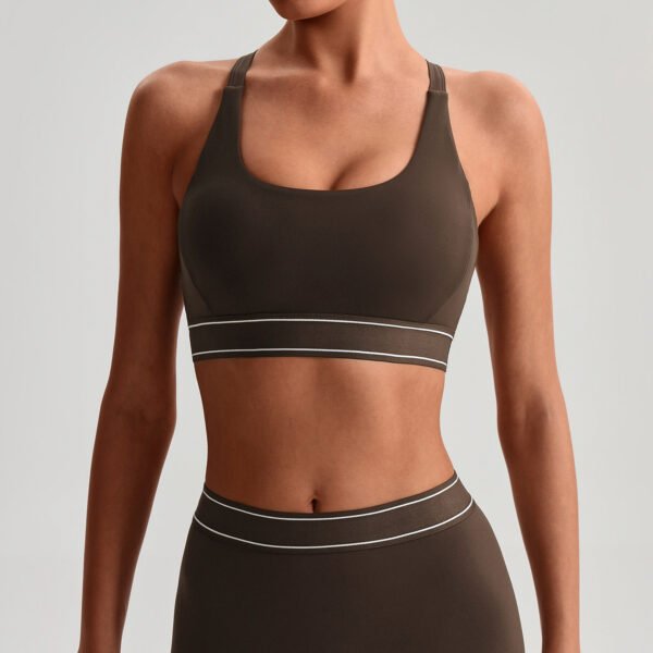 High-impact sports bra
