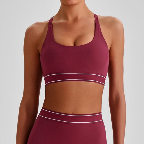 High-impact sports bra