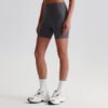 Double-sided brushed shorts