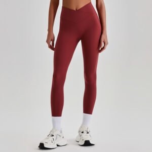 High-Waisted Crossover Leggings