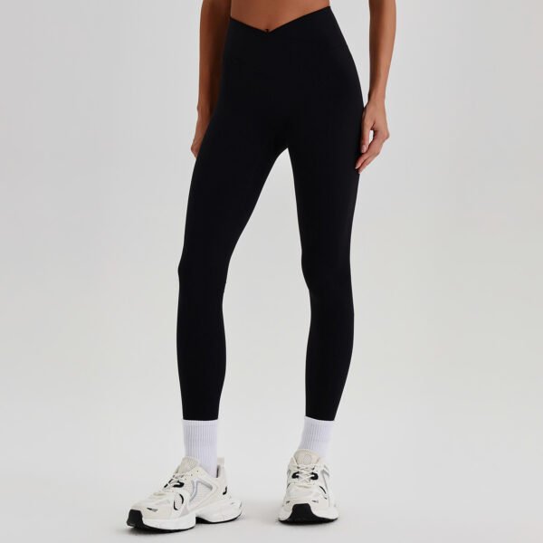 High-Waisted Crossover Leggings