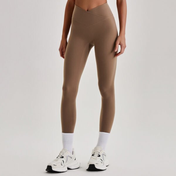 High-Waisted Crossover Leggings