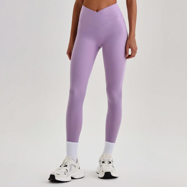 High-Waisted Crossover Leggings