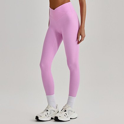 High-Waisted Crossover Leggings