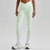 High-Waisted Crossover Leggings