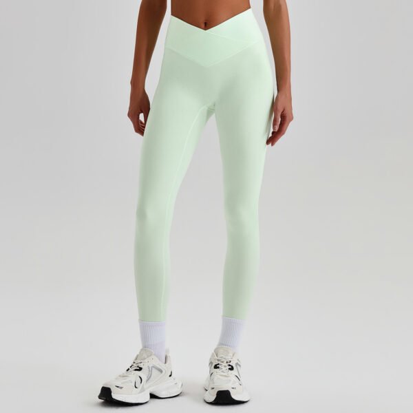 High-Waisted Crossover Leggings