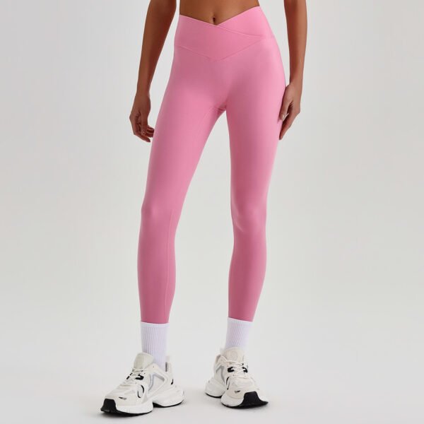 High-Waisted Crossover Leggings