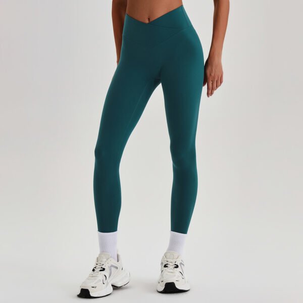 High-Waisted Crossover Leggings
