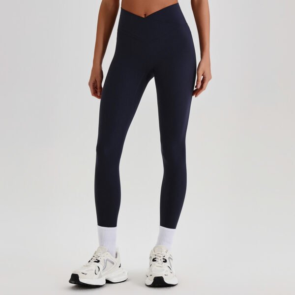 High-Waisted Crossover Leggings