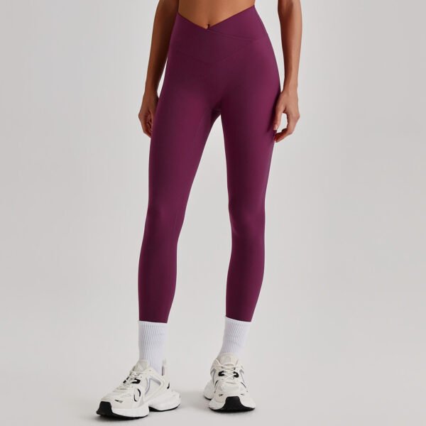 High-Waisted Crossover Leggings